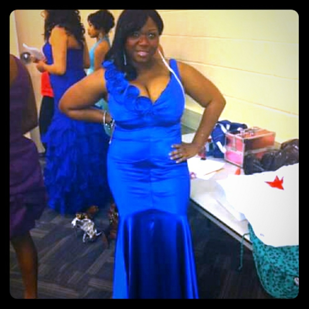 Royal Blue Formal Gown